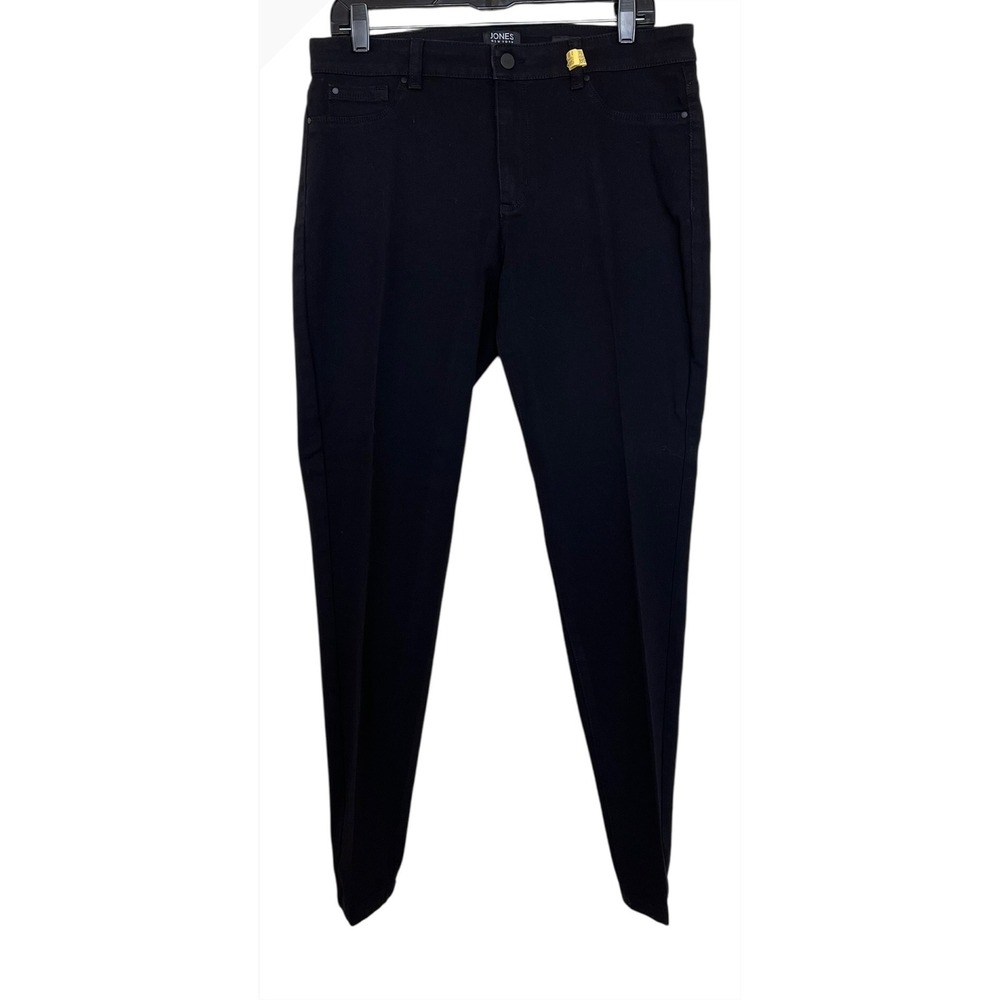 Jones‎ New York Essex Skinny Pants Womens 14 Black Stretch Trousers
